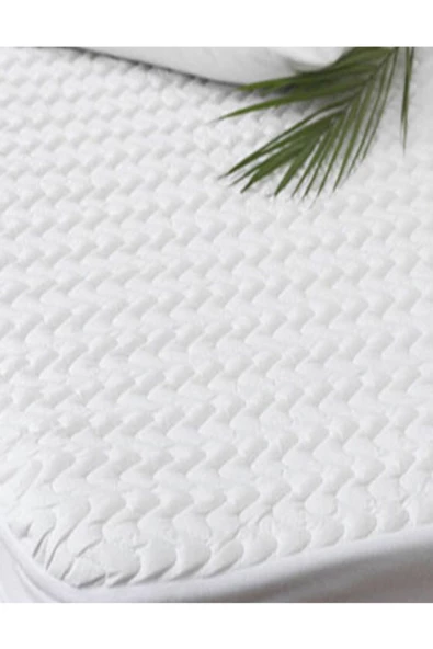 ALTINBAŞAK Kapitone 100x200 Cm %100 Sıvı Geçirmez Tek Kişilik Fitted Alez ürün görseli 1