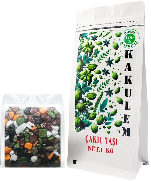 KAKULEM SERTİFİKALI Kahve Çay İkramlık Çikolatalı Çakıl Taşı 1 KG ürün görseli 1