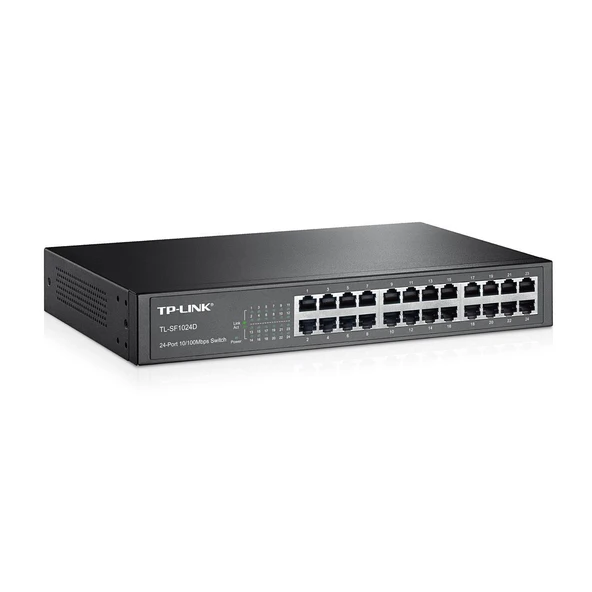 TP-LINK TL-SG1024D 24 PORT GIGABIT METAL KASA RACKMOUNT SWITCH ürün görseli 1