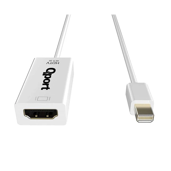 QPORT Q-DP-HDM MINI DISPLAY PORT TO HDMI DÖNÜŞTÜRÜCÜ ürün görseli 1