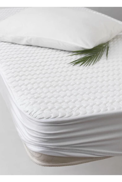 ALTINBAŞAK Kapitoneli Fitted(LASTİKLİ) Sıvı Geçirmez Alez -160x200cm ürün görseli 1
