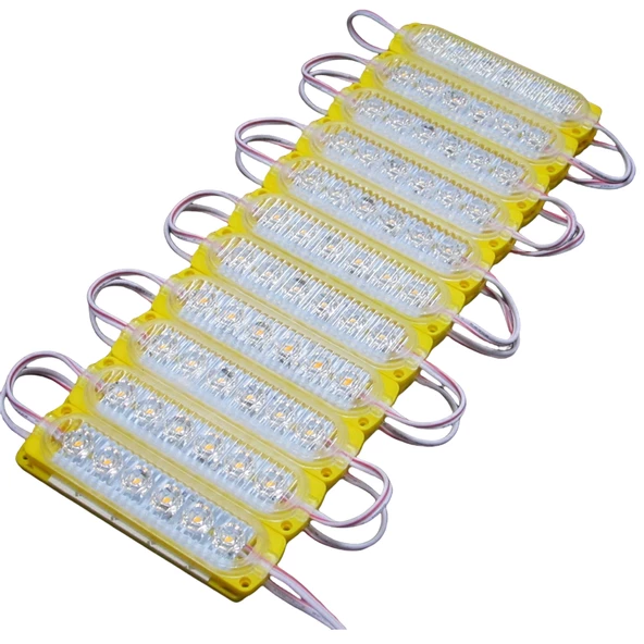 Parmak led sarı 6 led x 20'li paket 24v / LAAM650-3 ürün görseli 1