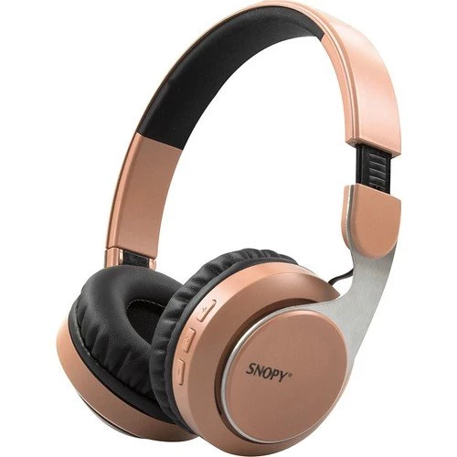 Snopy SN-34BT COSY Mobil Telefon Uyumlu Bluetooth Kablosuz Mikrofonlu Kulaklık - Rose Gold ürün görseli 1