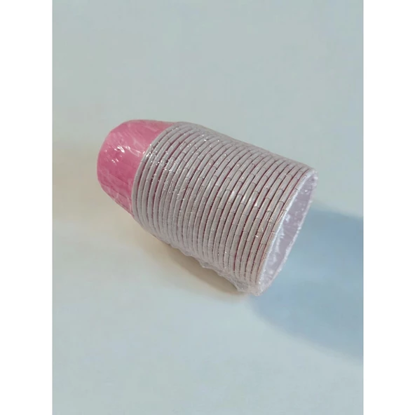 PET KAPSÜL (50X39) PEMBE 25'Lİ ürün görseli 1