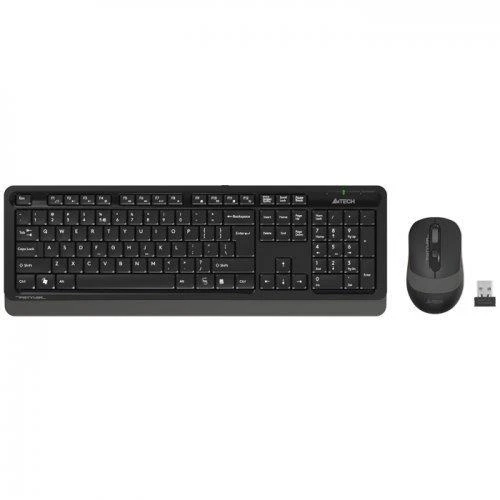A4 TECH FG1010 GRİ Q MM 2.4G KABLOSUZ KLAVYE MOUSE SET ürün görseli 1