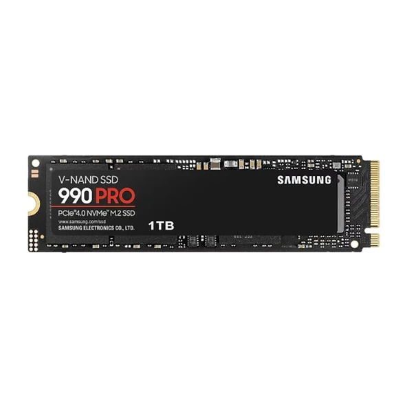 1 TB 990 PRO SAMSUNG NVME M.2 MZ-V9P1T0BW PCIE 7450-6900 MB/S SAMSUNG TR GARANTILI ürün görseli 1