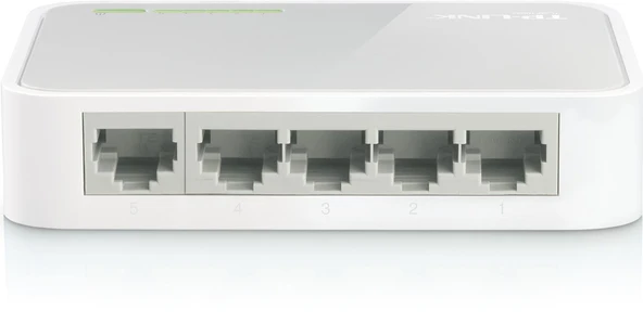TP-LINK TL-SF1005D 5 PORT 10/100 PLASTİK KASA SWITCH ürün görseli 1