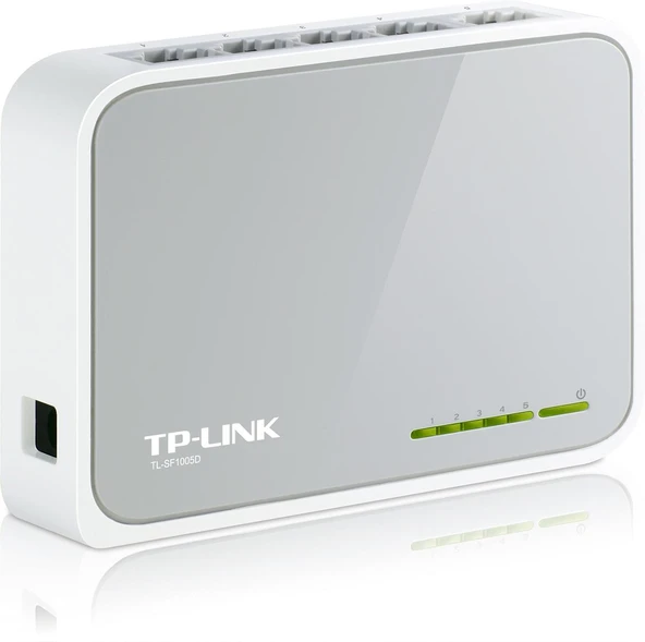 TP-LINK TL-SF1005D 5 PORT 10/100 PLASTİK KASA SWITCH - Resim 2