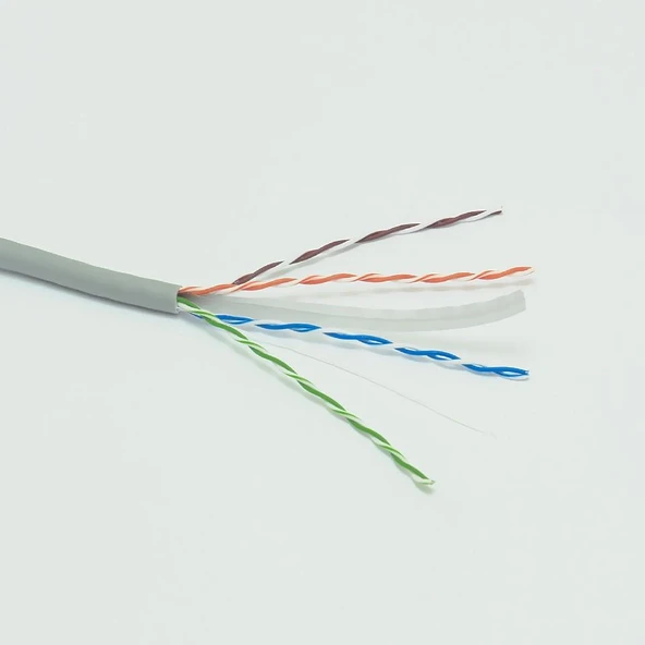FRISBY FNW-CAT628 305MT 0.50MM 24AWG %100 BAKIR CAT6 KABLO ürün görseli 1