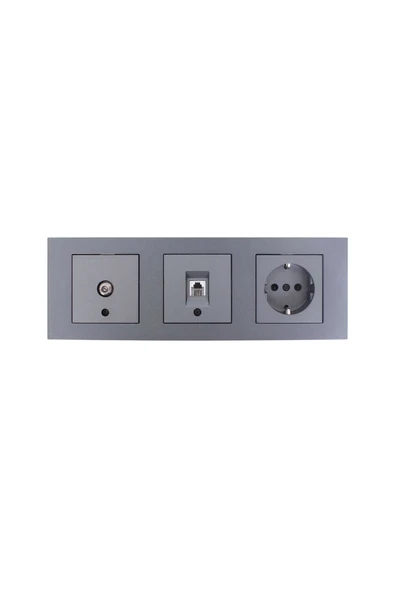 OVİVO Grano Füme Üçlü Set -füme 3'lü Set ürün görseli 1