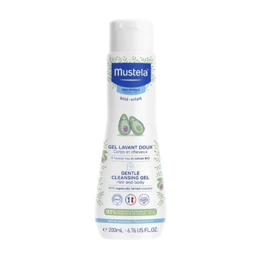 Mustela Gentle Cleansing Gel Yenidoğan Şampuanı 200 ml ürün görseli 1