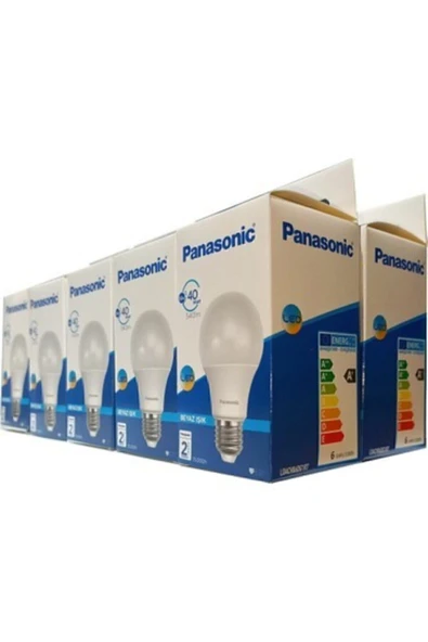 PANASONIC 8.5 W - 60 W 10'lu Led Ampul E-27 Duy Beyaz Işık ürün görseli 1