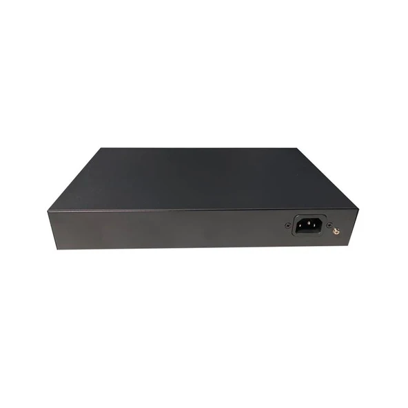 URANIUM POE-2421SFP-300W 24 PORT 10/100+2X GIGABIT UPLINK +1XSFP 250 METRE POE RACKMOUNT SWITCH (REALTEK CHIPSET) ürün görseli 1