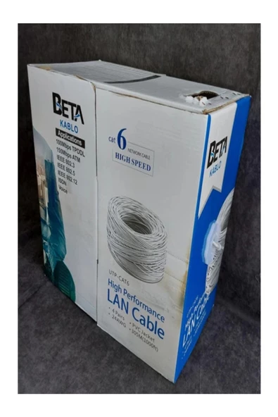 Beta 4x2x23 Awg Cat6 Kablo Kutu (305 Metre) ürün görseli 1