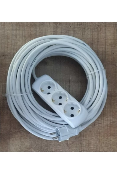 Nas 3x2,5 Mm Ttr Cca Seyyar Uzatma Kablosu 15 Metre ürün görseli 1