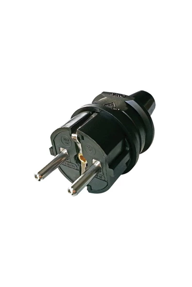 Panasonic Topraklı Erkek Fiş Siyah 90304110 ürün görseli 1
