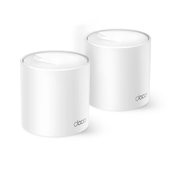 TP-LINK DECO-X10-2P AX1500 MESH ROUTER 2-li paket ürün görseli 1