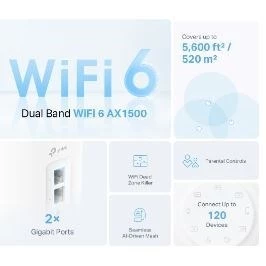 TP-LINK DECO-X10-1P AX1500 MESH ROUTER - Resim 2