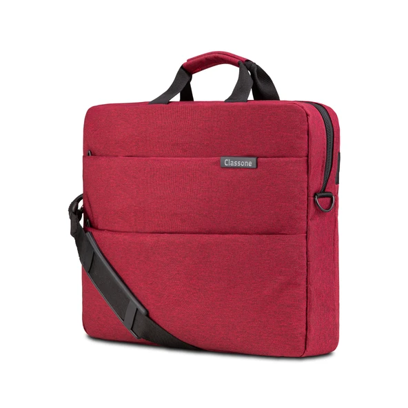CLASSONE WORKOUT TL6005 15.6'' BORDO NOTEBOOK ÇANTASI - Resim 9