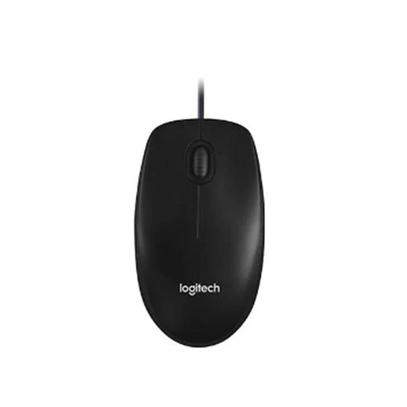 LOGITECH M100 USB KABLOLU MOUSE SİYAH 910-006652 - Resim 2