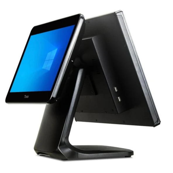 TIWOX TP-4950D 18.5" I5 5.NESİL 128GB NWME SSD 8GB DDR3 RAM 1366X768 POS PC + 13.2" MÜŞTERİ EKRANI ürün görseli 1