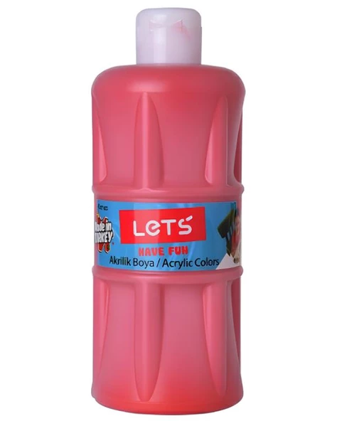 Lets Akrilik Boya 500 ml 4lü Set - Resim 3