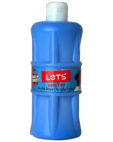Lets Akrilik Boya 500 ml 4lü Set - Resim 4