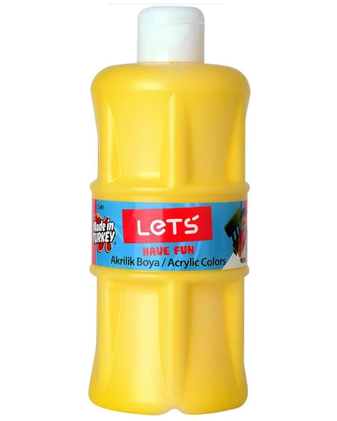 Lets Akrilik Boya 500 ml 4lü Set - Resim 2