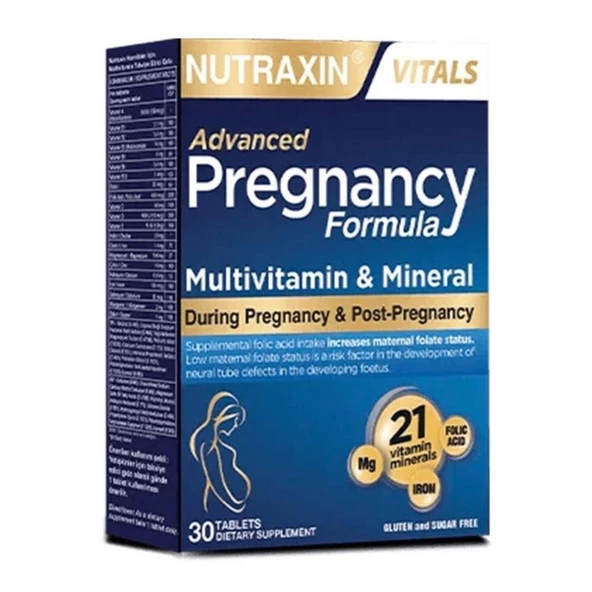 Nutraxin Pregnancy Formula 30 Tablet ürün görseli 1