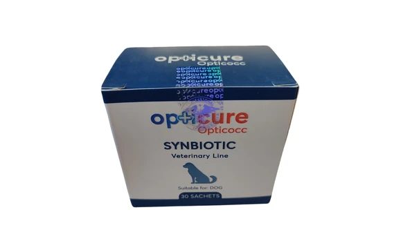 OptiCure Synbiotic Köpek Probiyotik Besin Takviyesi – 30 Adet x 2 Gram ürün görseli 1