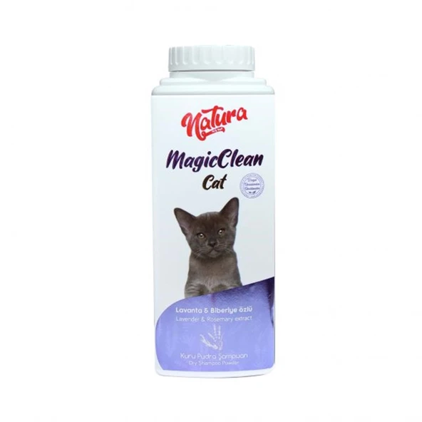 Natura MagicClean Cat Kuru Pudra Kedi Şampuanı 150 Gr ürün görseli 1