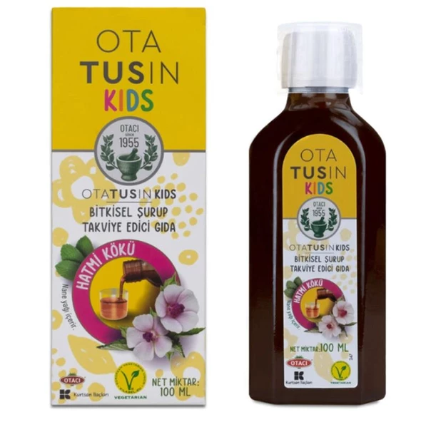 Ota Tusin Kids Hatmi Kökü Bitkisel Şurup 100ml ürün görseli 1