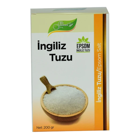 İngiliz Tuzu Yenilebilir Epsom Salt Magzenyum Sülfat 200 Gr ürün görseli 1