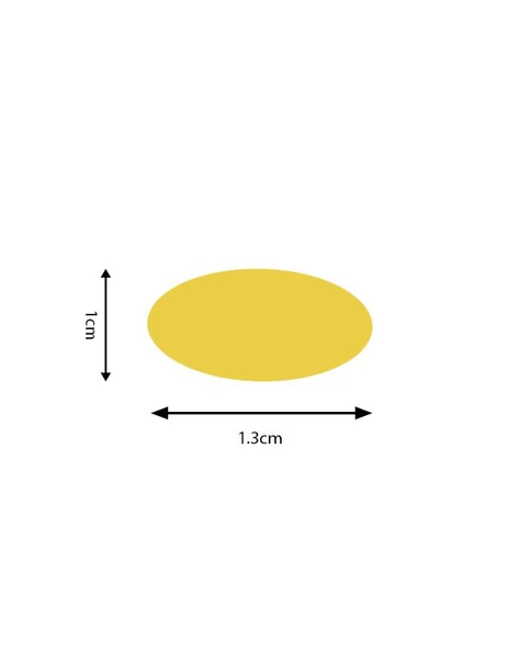 Kamei Şekilli Delgeç Elips 1.3 cm KM8805 - Resim 6