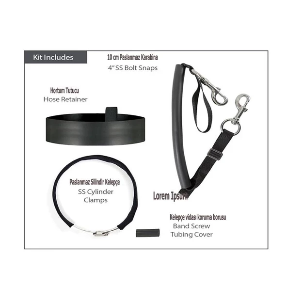 KRAKEN Tüp Taşıma Kiti TH-09 - Resim 3