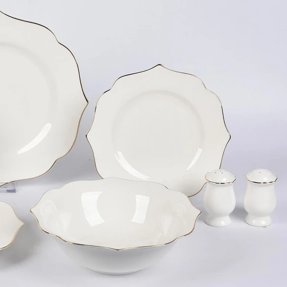 Vitale New Bone 30 Parça Yemek Takımı MTFK.0120 - Resim 4