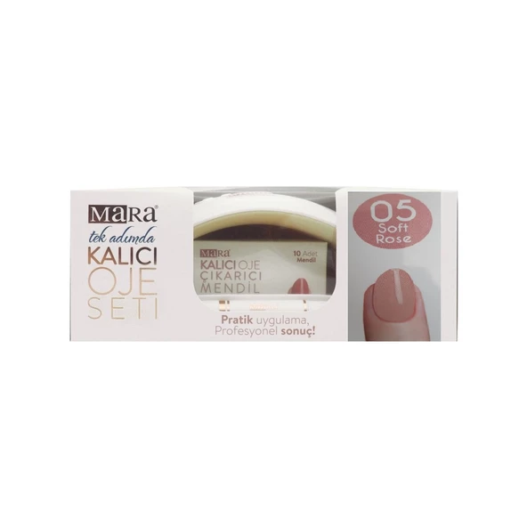 Mara Kalıcı Oje Seti / Rose 05 ürün görseli 1
