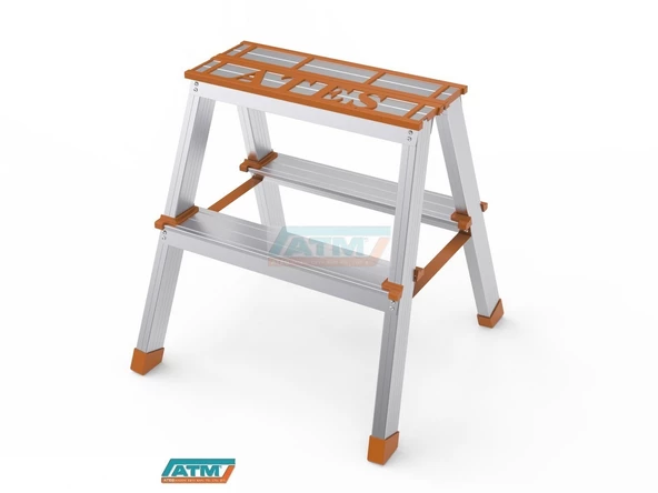 2+2 ALM.ÇİFT ÇIKIŞLI MERDİVEN - Resim 2