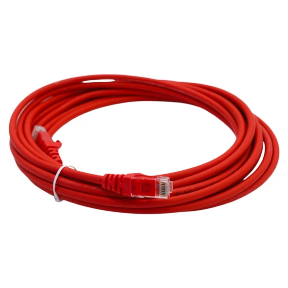 PATCH CORD UTP CAT6 5 MT RED - Resim 3