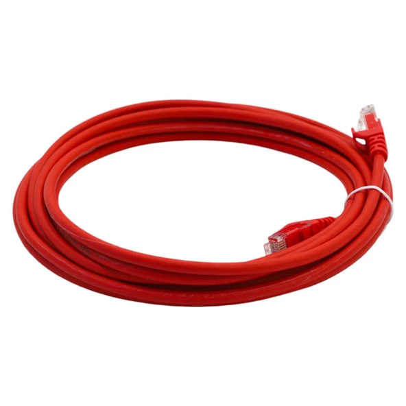 PATCH CORD UTP CAT6 5 MT RED - Resim 4
