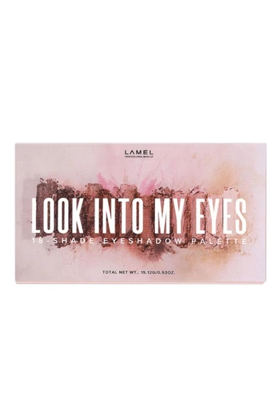 Lamel Eyeshadows Look Into My Eyes Göz Farı Paleti 15,12g ürün görseli 1