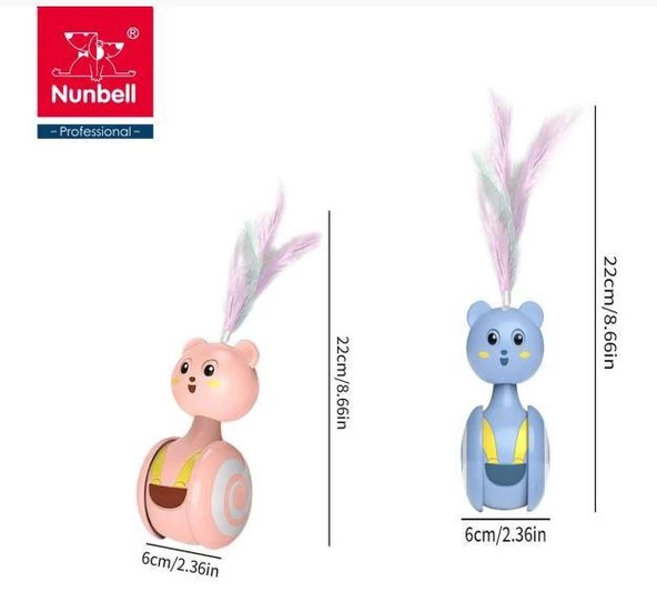 Nunbell Kedi Oyuncağı Hareketli Ayı ürün görseli 1