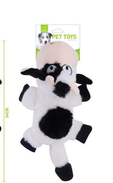 Nunbell Köpek Oyuncağı Peluş İnek ürün görseli 1
