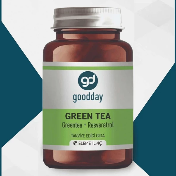 Goodday Green Tea Resveratrol 60 Tablet ürün görseli 1