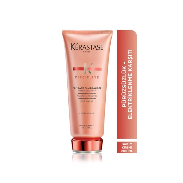 Kerastase Discipline Fondant Fluidealiste Elektrik Önleyici Krem 200 ml ürün görseli 1