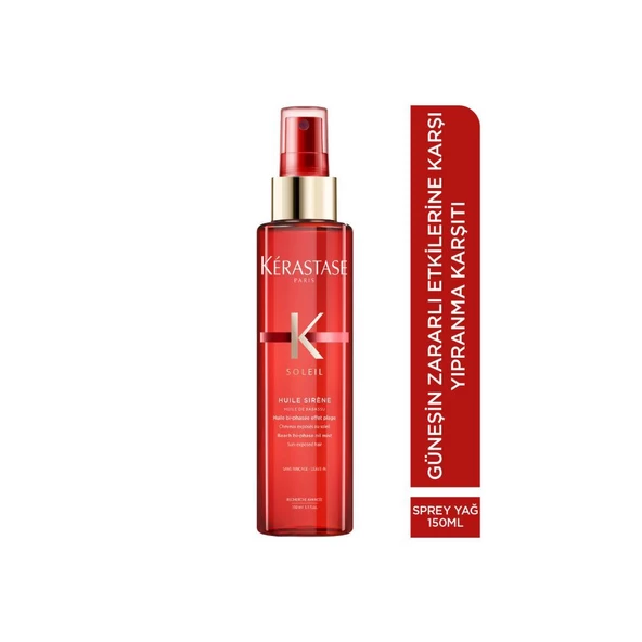 Kerastase Soleil Huile Sirene Plaj Dalgası Etkili Sprey Yağ 150 ml ürün görseli 1