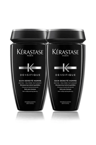 Kerastase Erkeklere Özel Şampuan - Densifique Homme Bain Densite 250 ml x 2 2840095040809 ürün görseli 1