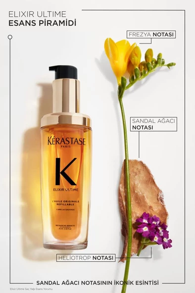 Elixir Ultime Saç Bakım Yağı 75 ml - Resim 6
