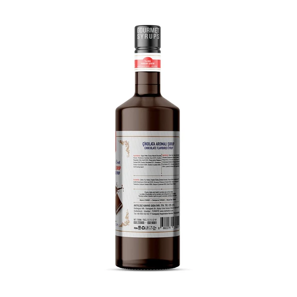 Nish Çikolata Aromalı Şurup 700 ML-P - Resim 2