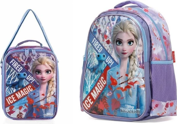 Frocx Frozen Salto Ice Magic Ilkokul Çanta Seti- Ikili Set ürün görseli 1